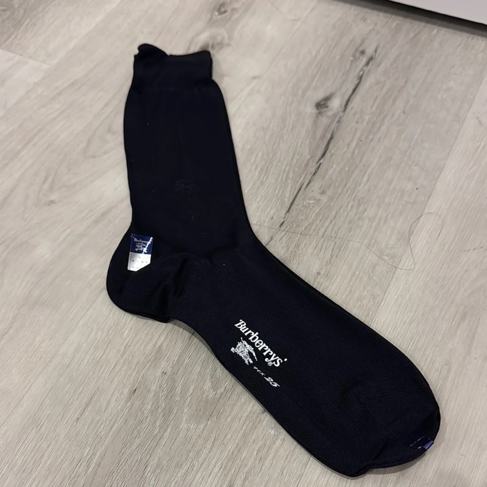 Burberry Black Dress Socks